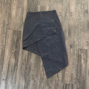 Pinstripe Skirt